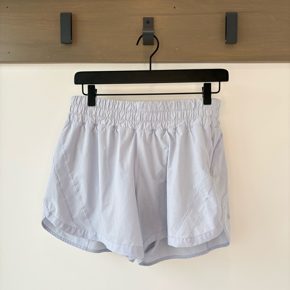 lululemon athletica Light Gray Athletic Shorts